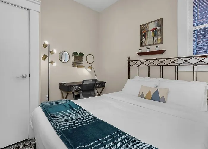 Modern 2br Near Dt, 8min Walk To Park&conservatory Columbus